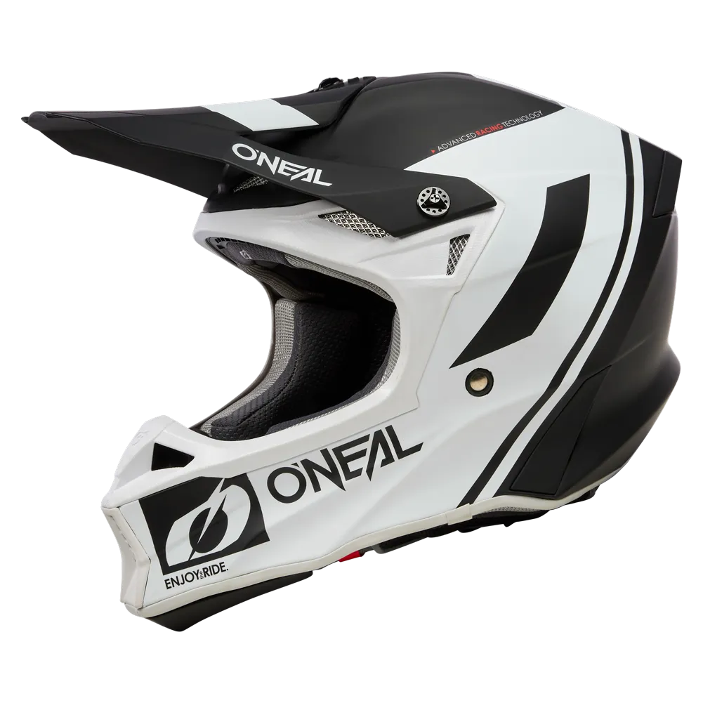 10 SRS Flow V.3 Helmet Black/White