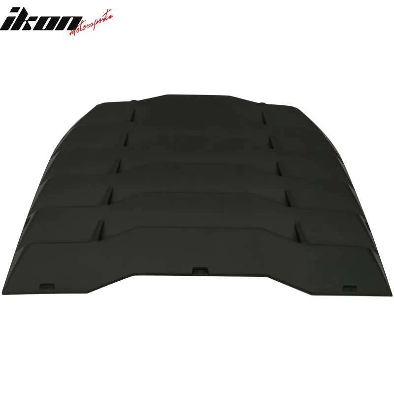 2009-2020 Nissan 370Z Coupe IKON Style Rear Window Scoop Louver Cover