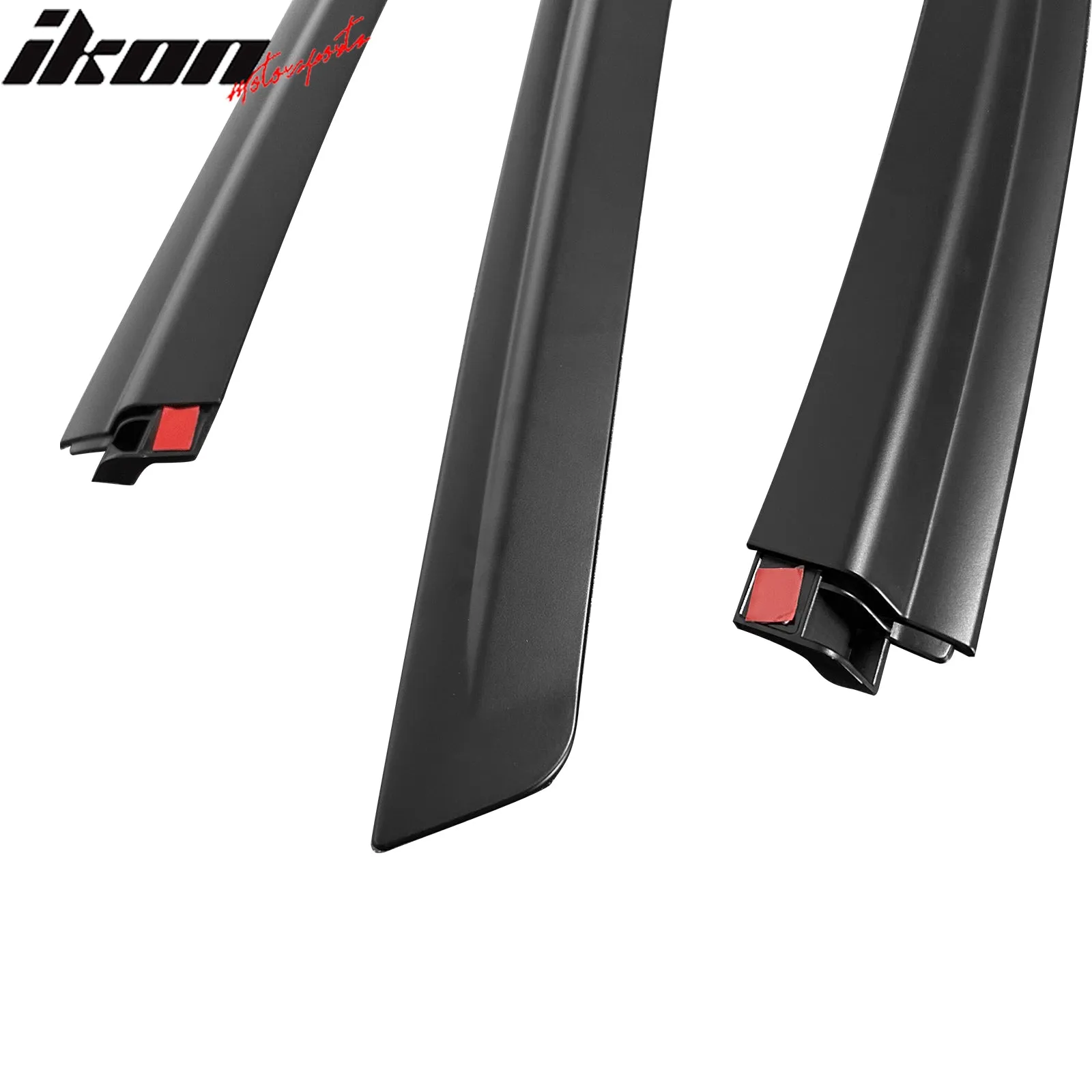 2017-2023 Tesla Model 3 Tape-on Window Visors ABS 4PCS