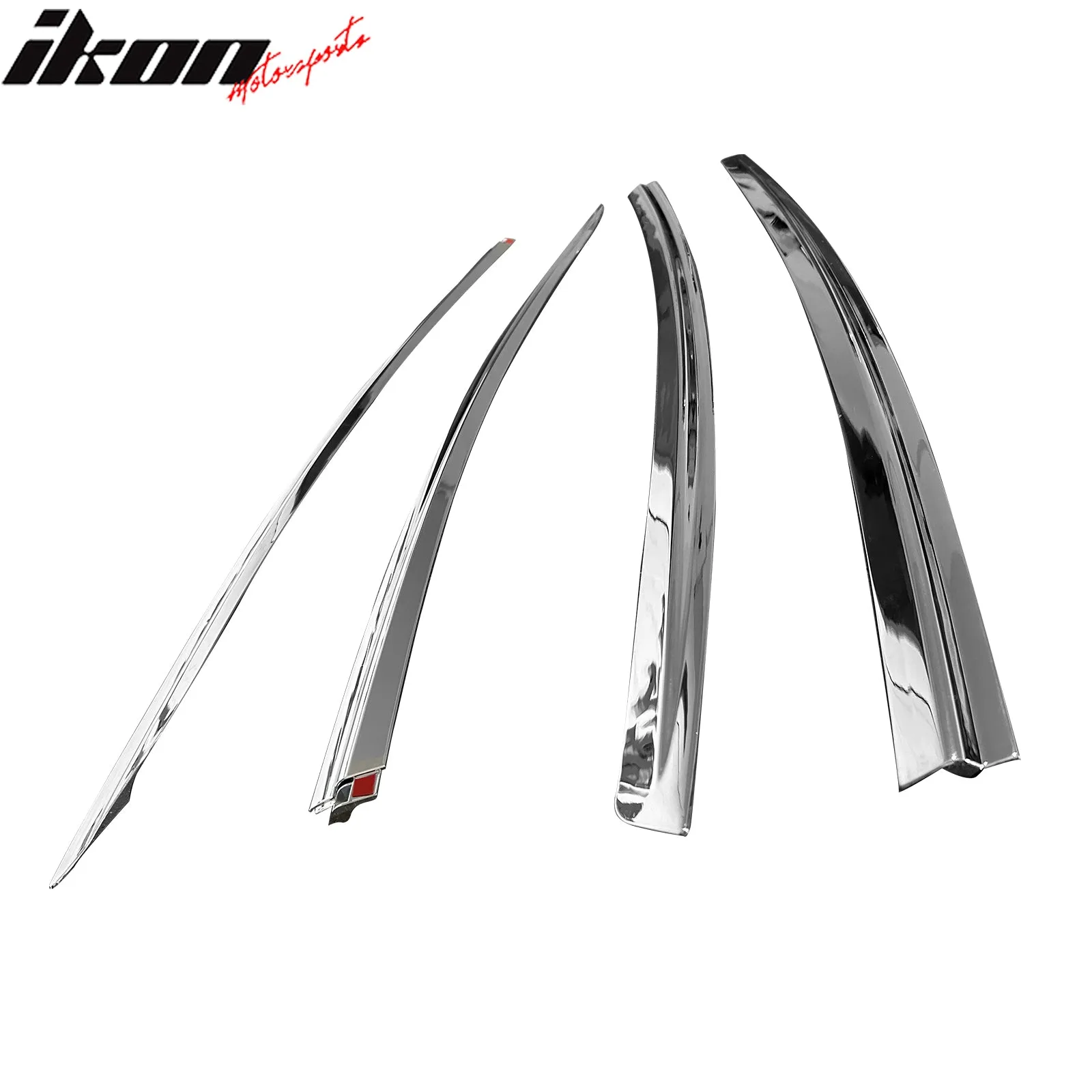 2017-2023 Tesla Model 3 Tape-on Window Visors ABS 4PCS