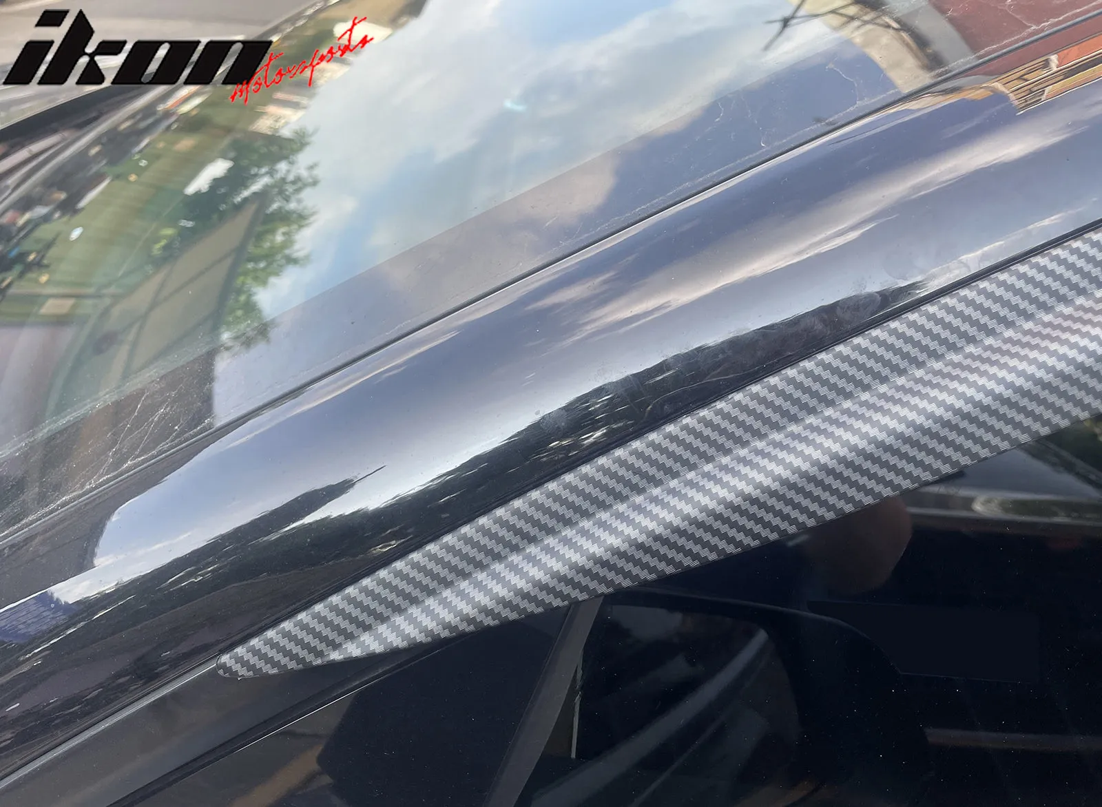 2017-2023 Tesla Model 3 Tape-on Window Visors ABS 4PCS
