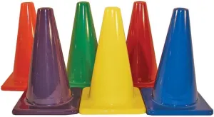 6-Color Set 12" Vinyl Cones