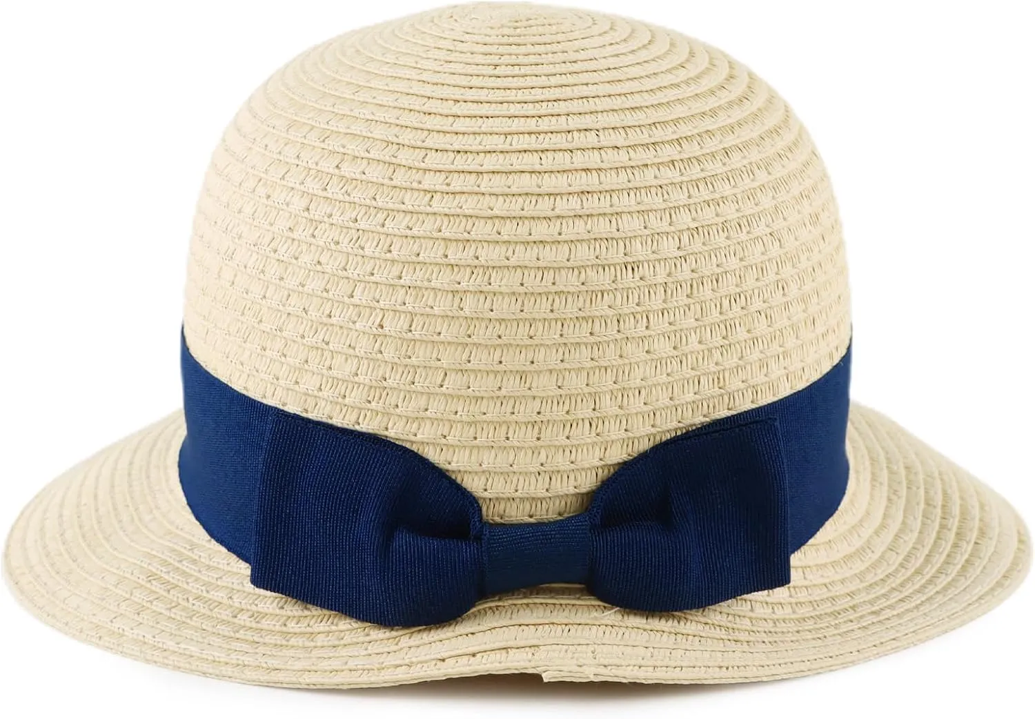 Baby Girl Straw Hat Toddler Summer Beach Hats with Bowknot Sun Protection Hats for Kids Girls