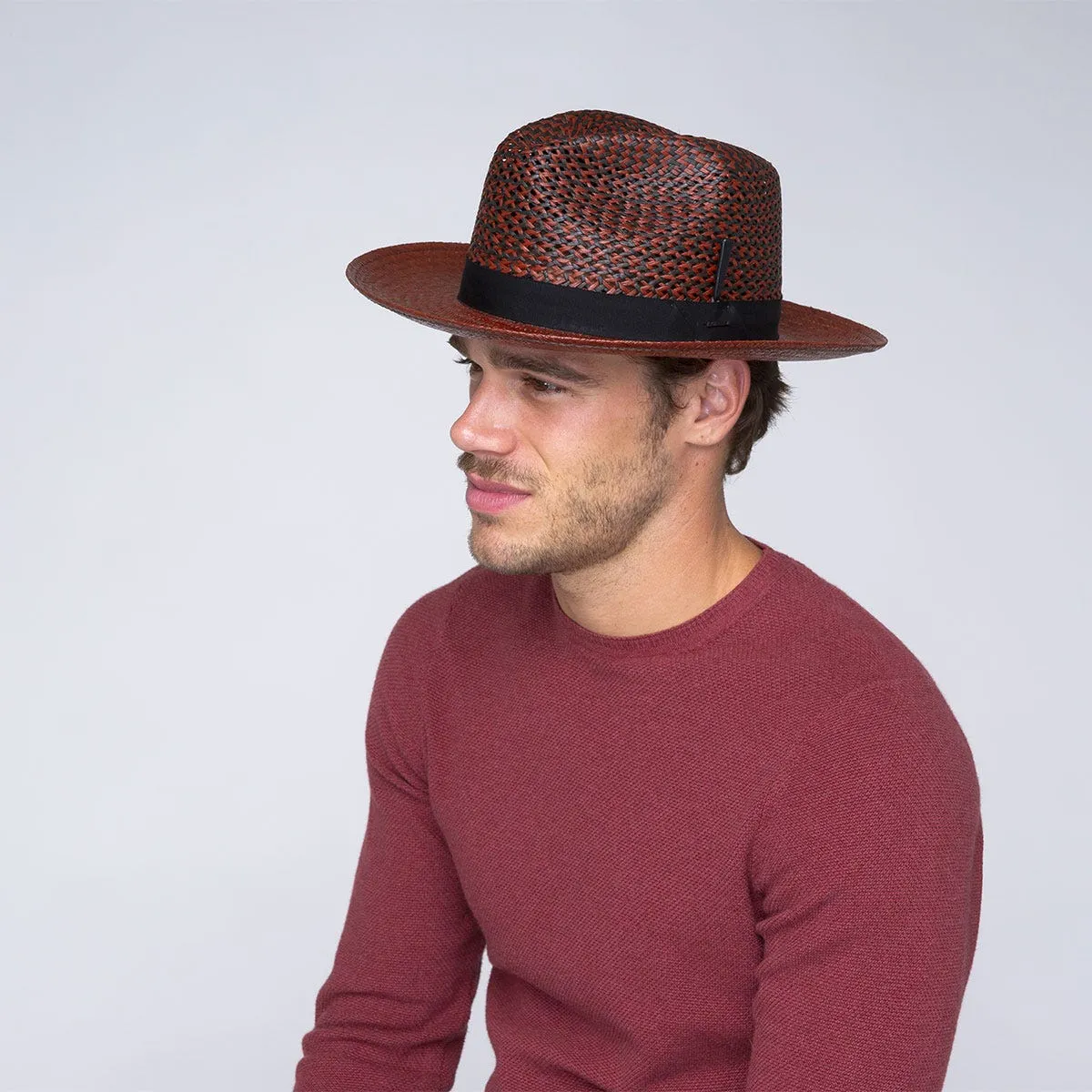 Bailey Stallworth Wide Brim Genuine Panama Fedora
