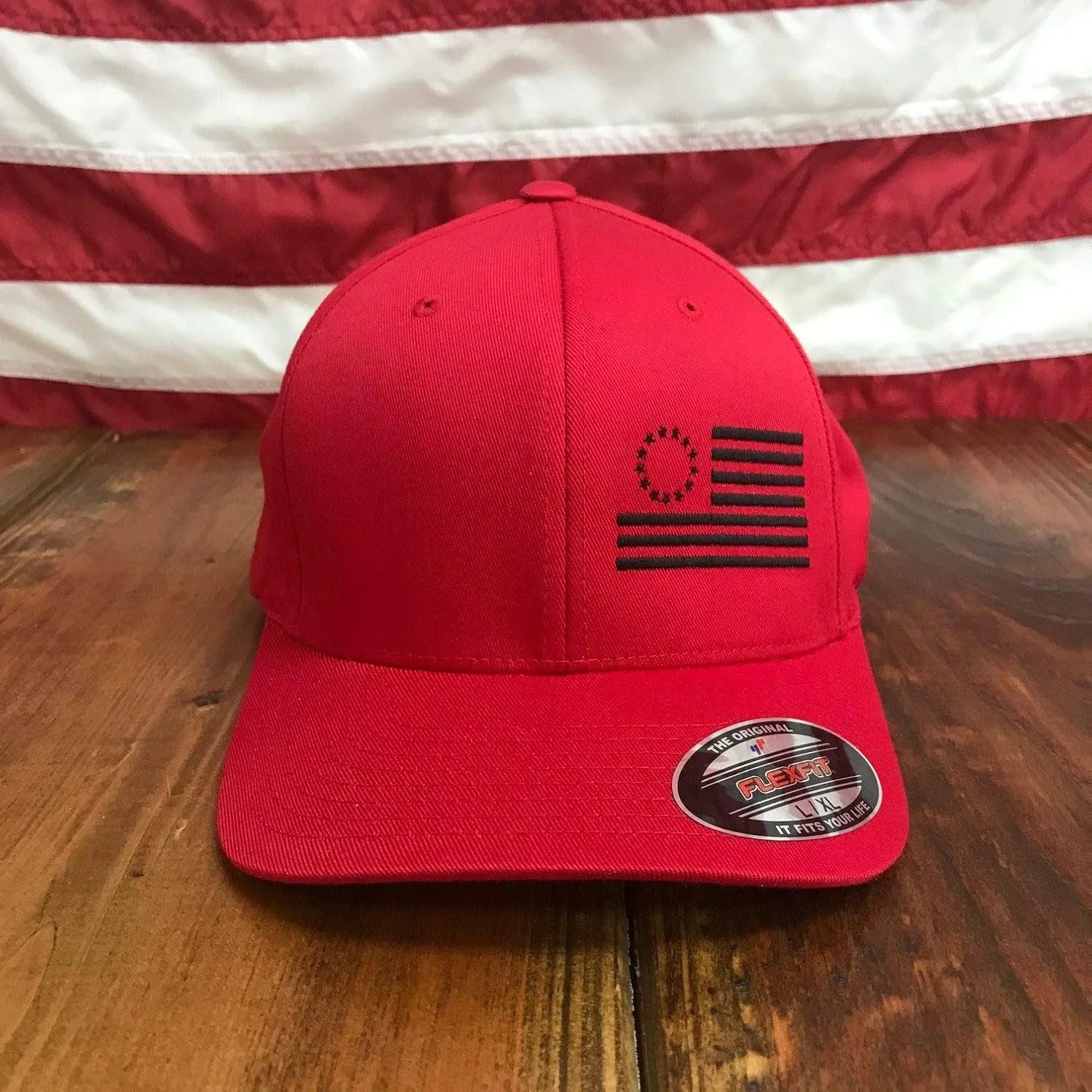 Betsy Ross Flexfit Side Flag Hat