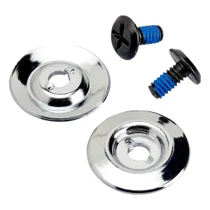 BILTWELL GRINGO S / LANE SPLITTER VISOR MECHANISM KIT [BLACK/CHROME]