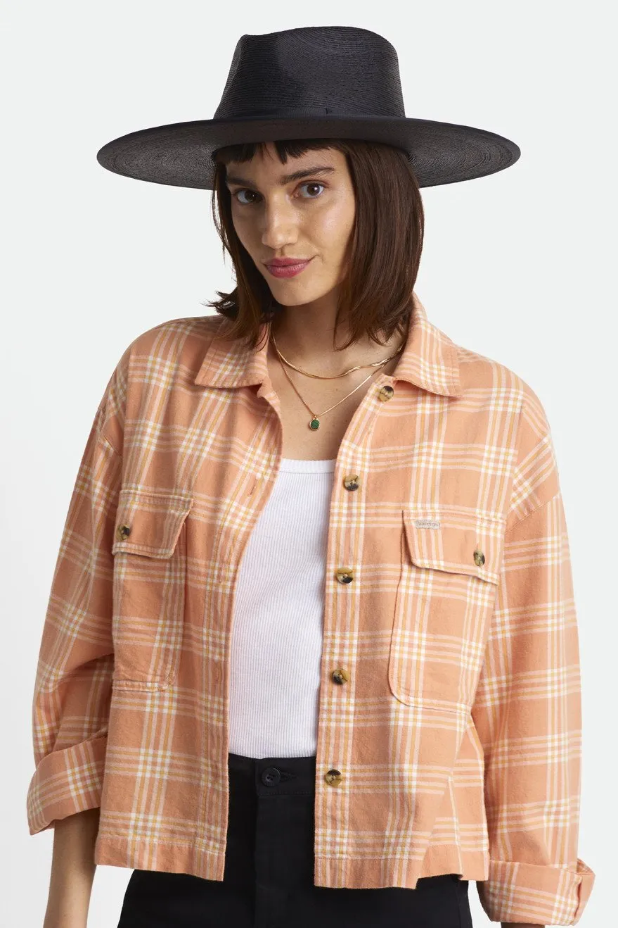 Brixton Jo Rancher Straw Hat