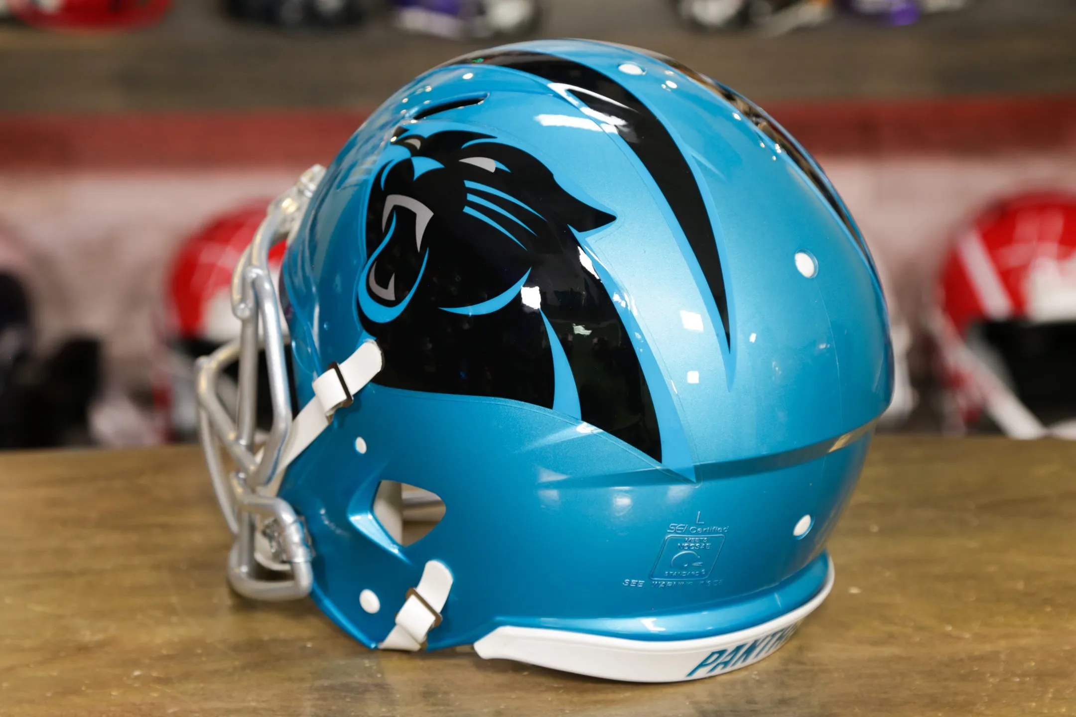Carolina Panthers Riddell Speed Replica Helmet - Flash
