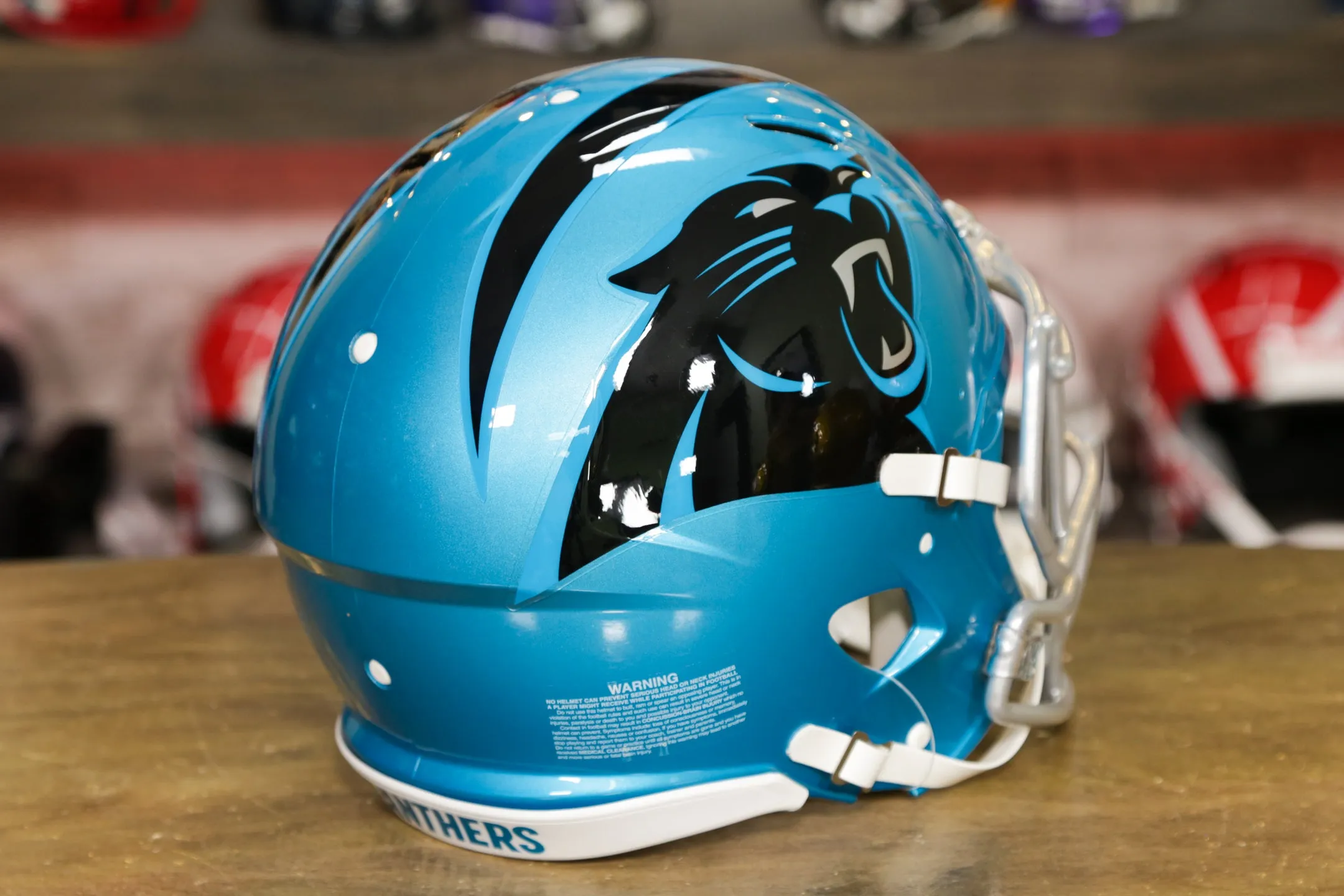 Carolina Panthers Riddell Speed Replica Helmet - Flash