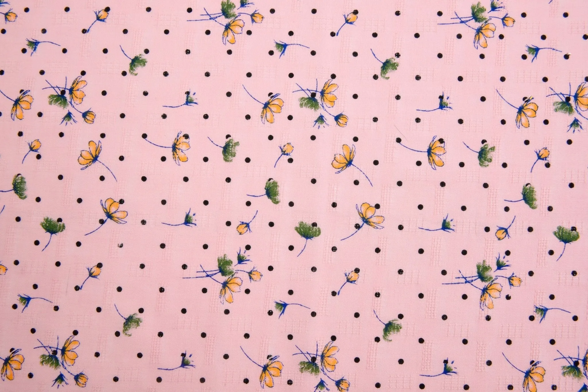 Cotton Lawn Jacquard Floral Print Fabric