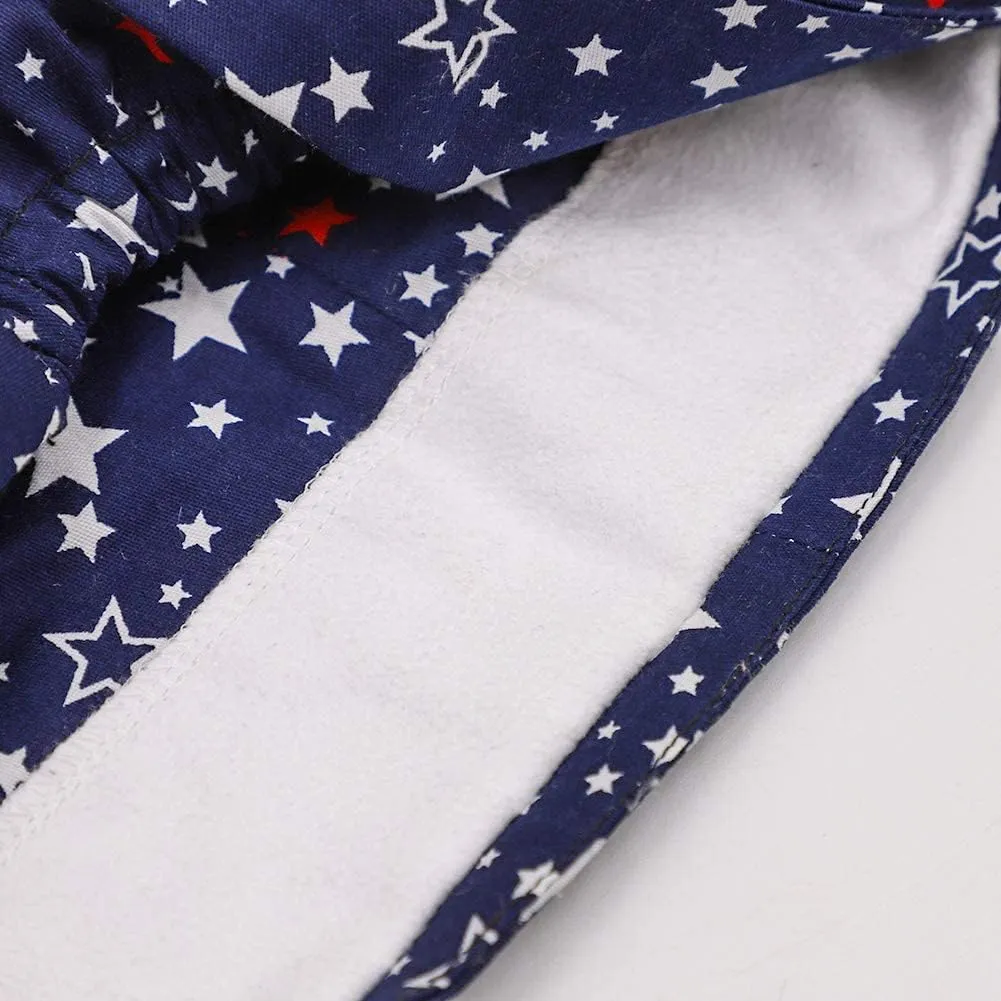 Cute Printed Working Cap with Sweatband Adjustable Tie Back Hats for Women/Men