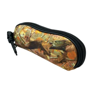Fall Camo Zipper Sunglasses Case