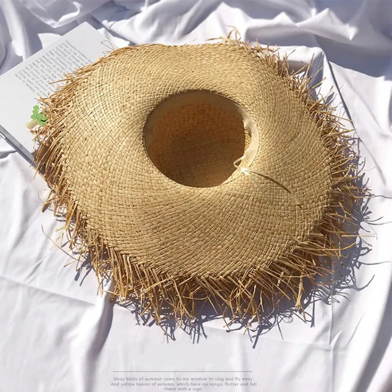 Gorgeous Handmade Wide Brim Summer Straw Hat Collection