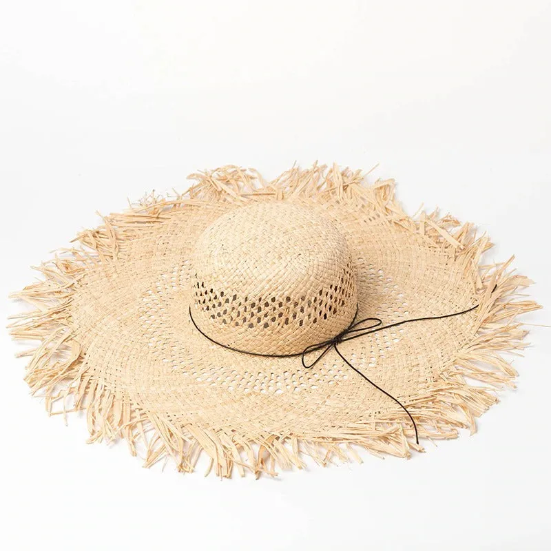 Gorgeous Handmade Wide Brim Summer Straw Hat Collection