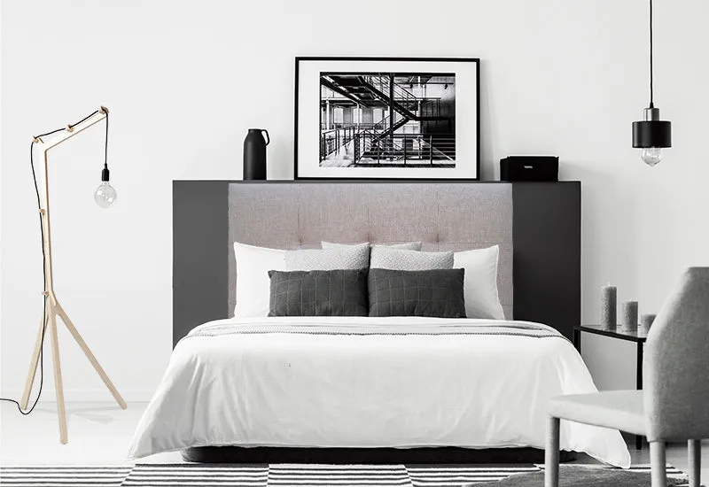 Hanover Headboard - Linen Blend Fabric