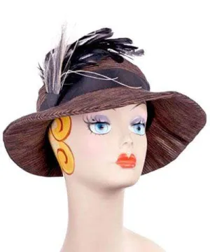 Katherine Hat Style - Sonora Brown/Black (Only Two Mediums Left!)