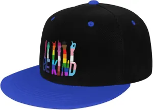 LGBTQ Pride Flag Dad Hat Flat Brim Trucker Hats Women Funny Novelty Snapback Baseball Cap,White