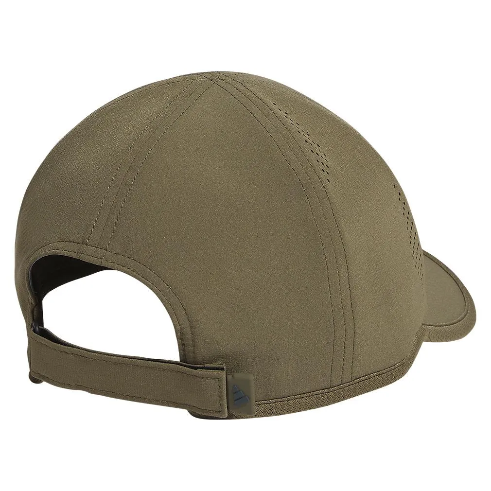 Men’s Superlite 3 Hat Olive Strata Green and Silver Metallic
