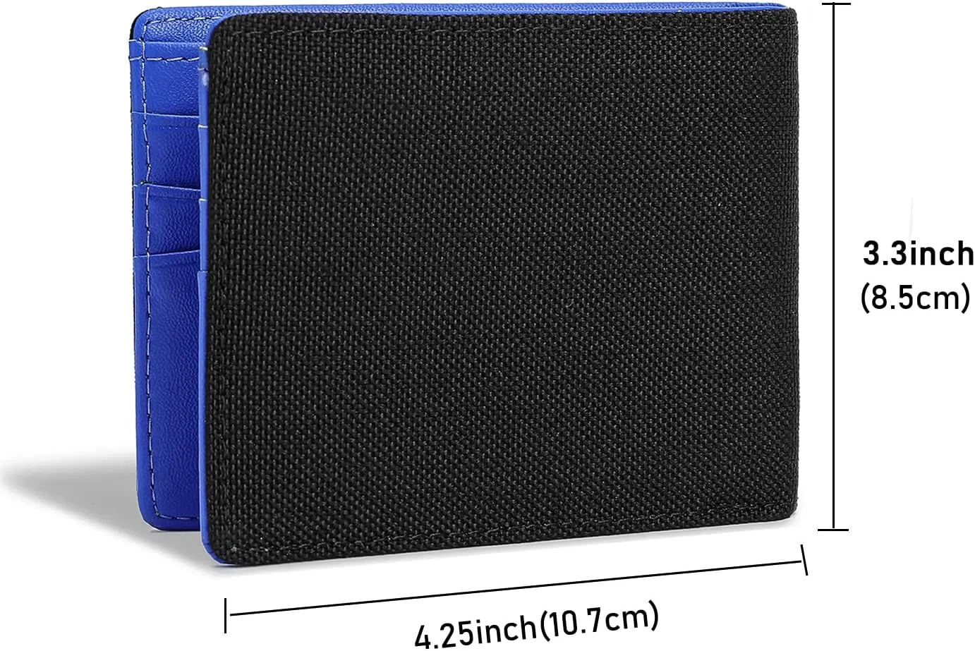 Minimalist Fabric Wallet Bifold RFID Blocking