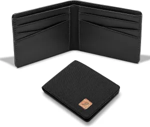 Minimalist Fabric Wallet Bifold RFID Blocking