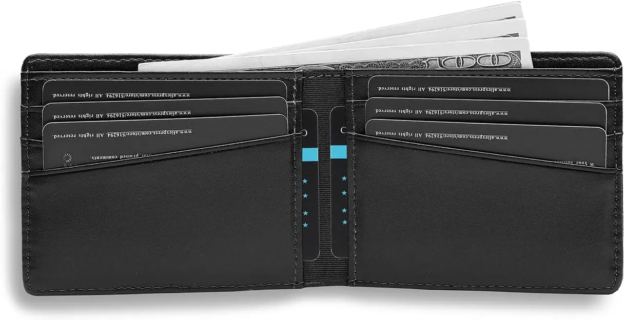 Minimalist Fabric Wallet Bifold RFID Blocking
