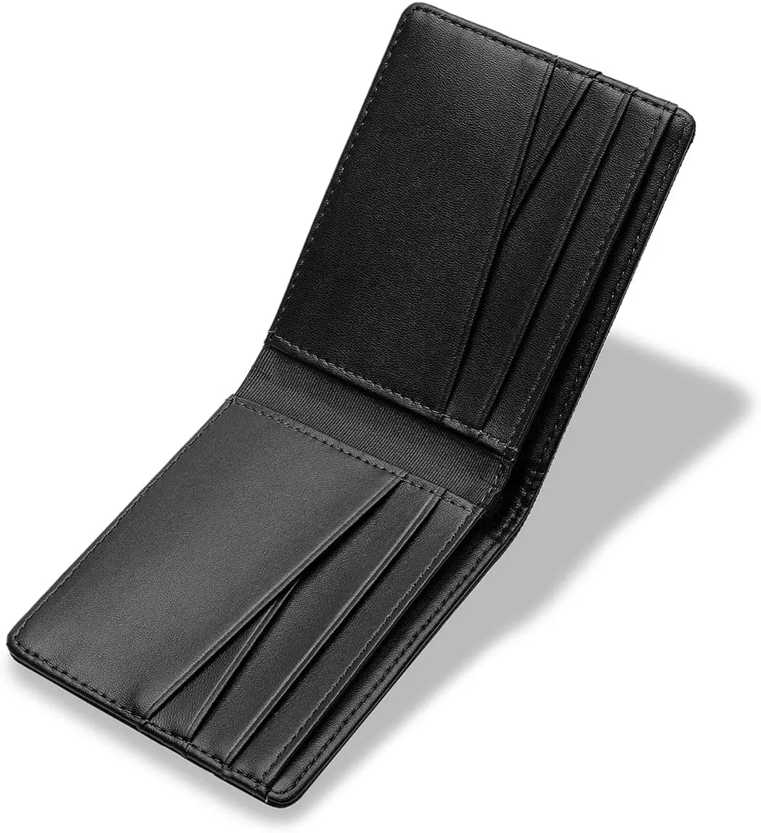 Minimalist Fabric Wallet Bifold RFID Blocking