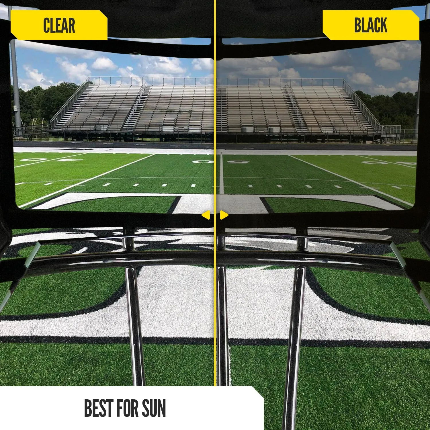 NXTRND VZR1® Football Visor Black
