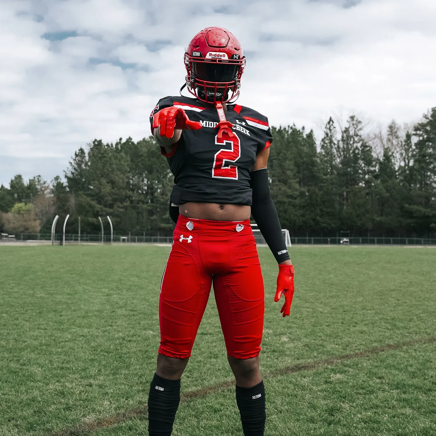 NXTRND VZR1® Football Visor Black