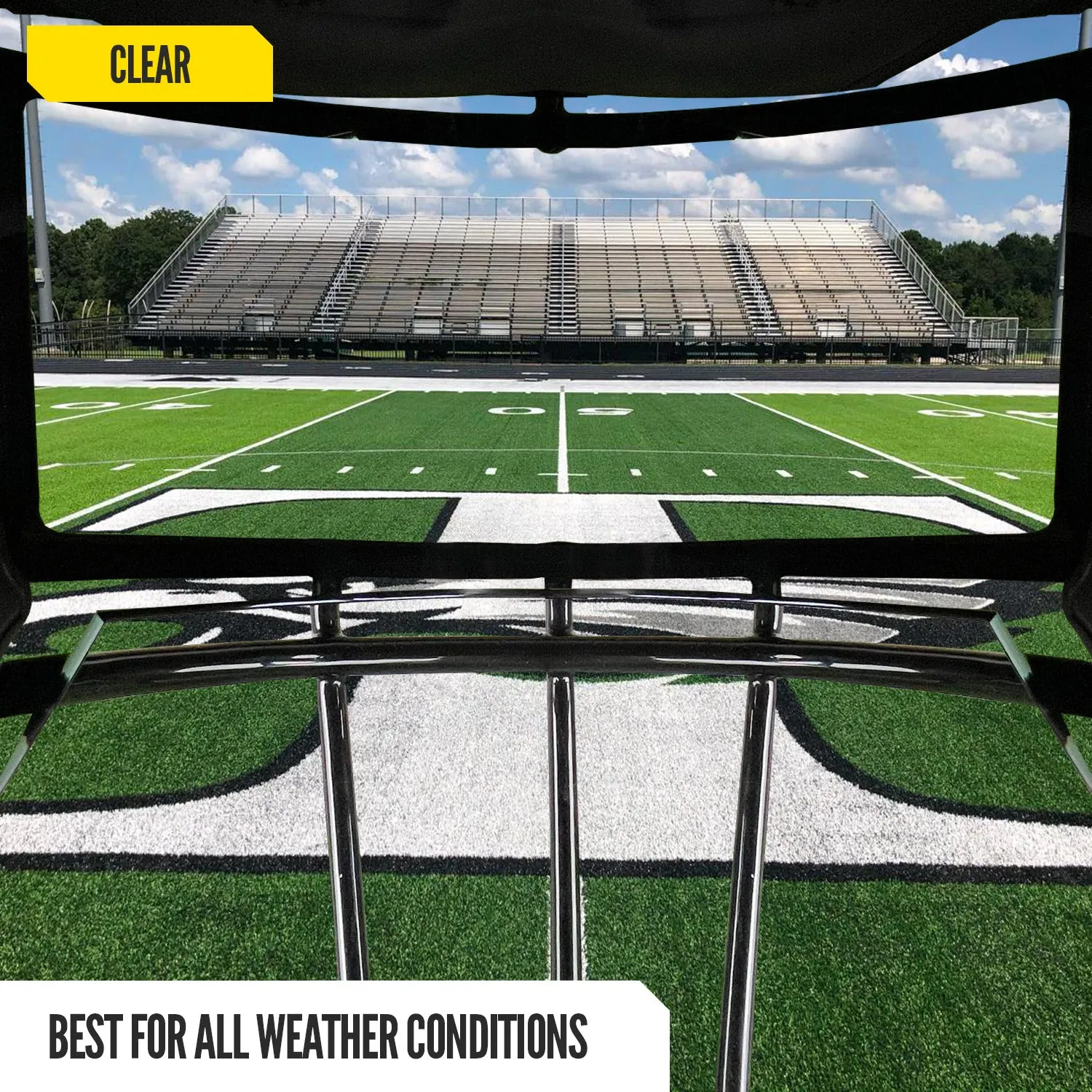 NXTRND VZR1® Football Visor Clear