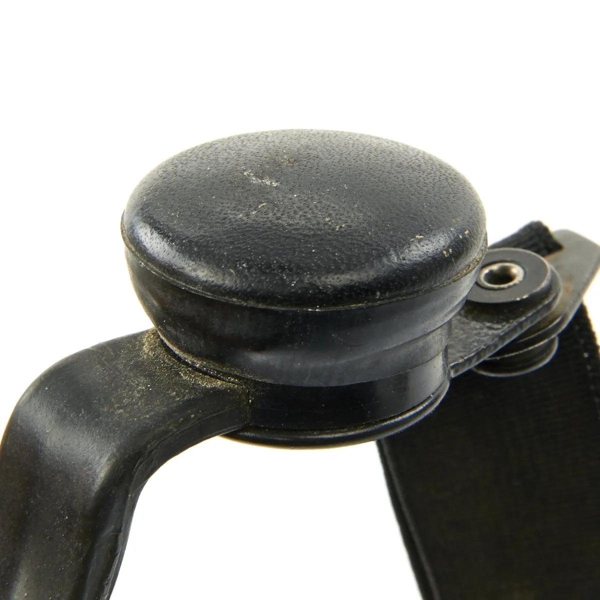 Original British WWII RAF Type E Flying Helmet with Mk VIII Goggles and Throat Microphone