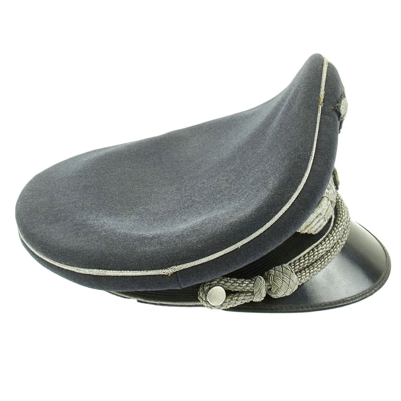 Original German WWII Luftwaffe Officer Visor Cap by Clemens Wagner