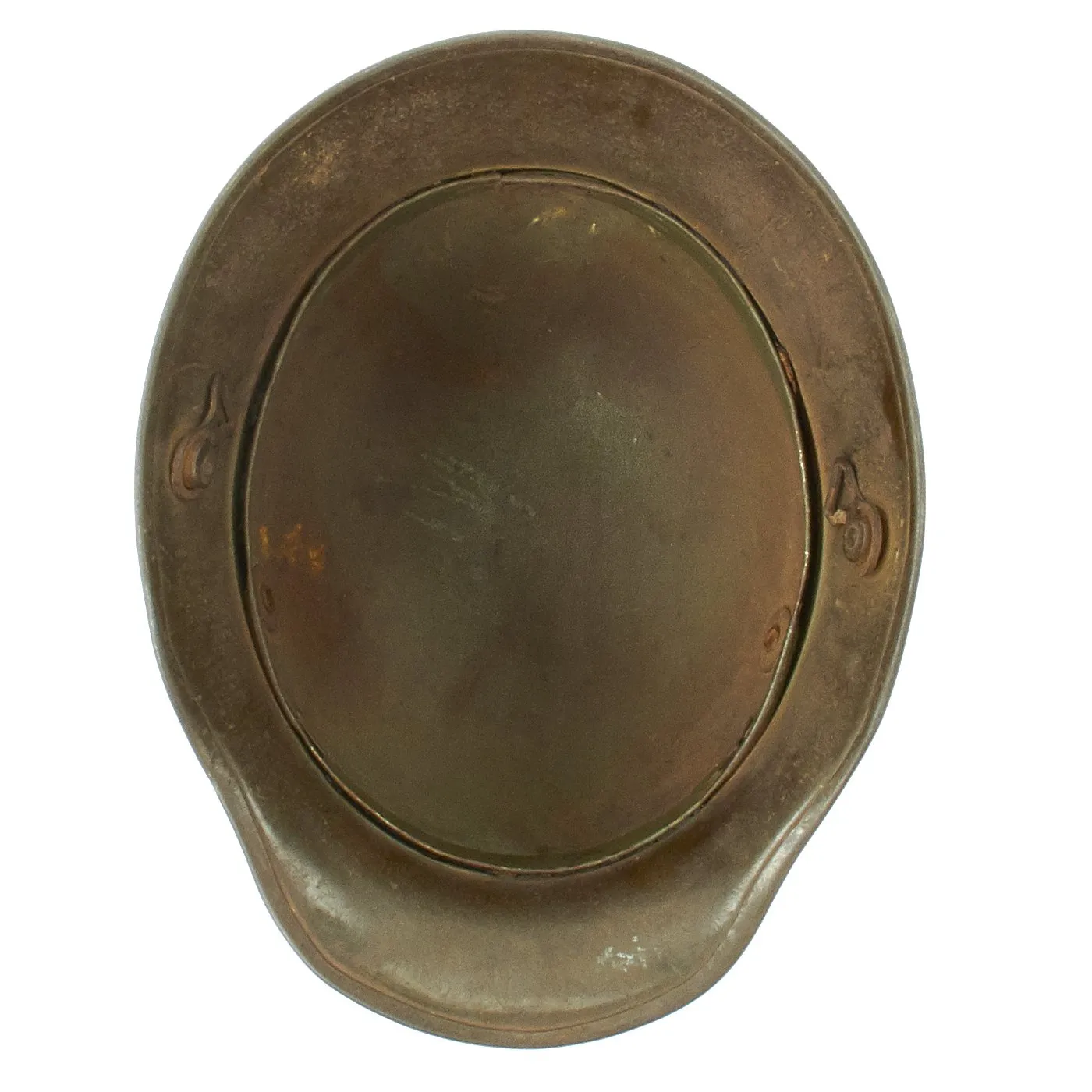 Original Imperial German WWI M16 Kaiser Wilhelm Trench Art Camouflage Helmet - Gott Mit Uns!
