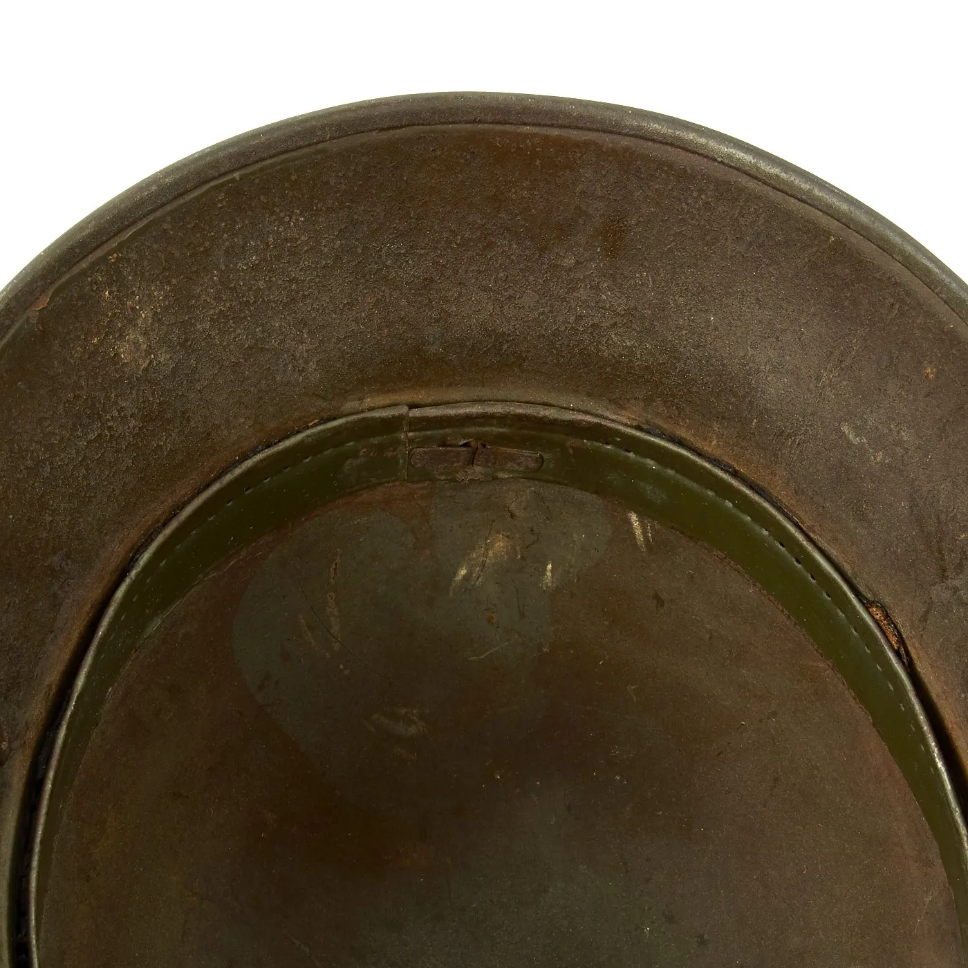 Original Imperial German WWI M16 Kaiser Wilhelm Trench Art Camouflage Helmet - Gott Mit Uns!