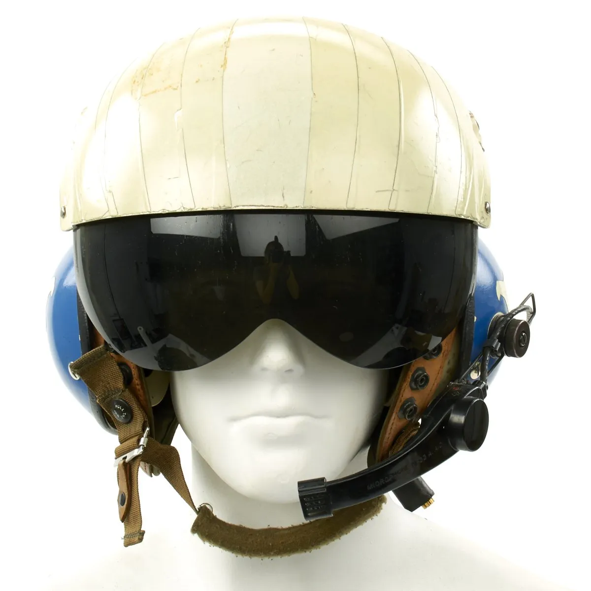 Original U.S. Vietnam War Gentex SPH-4 with Ramshorn Dual Visor Helicopter Helmet