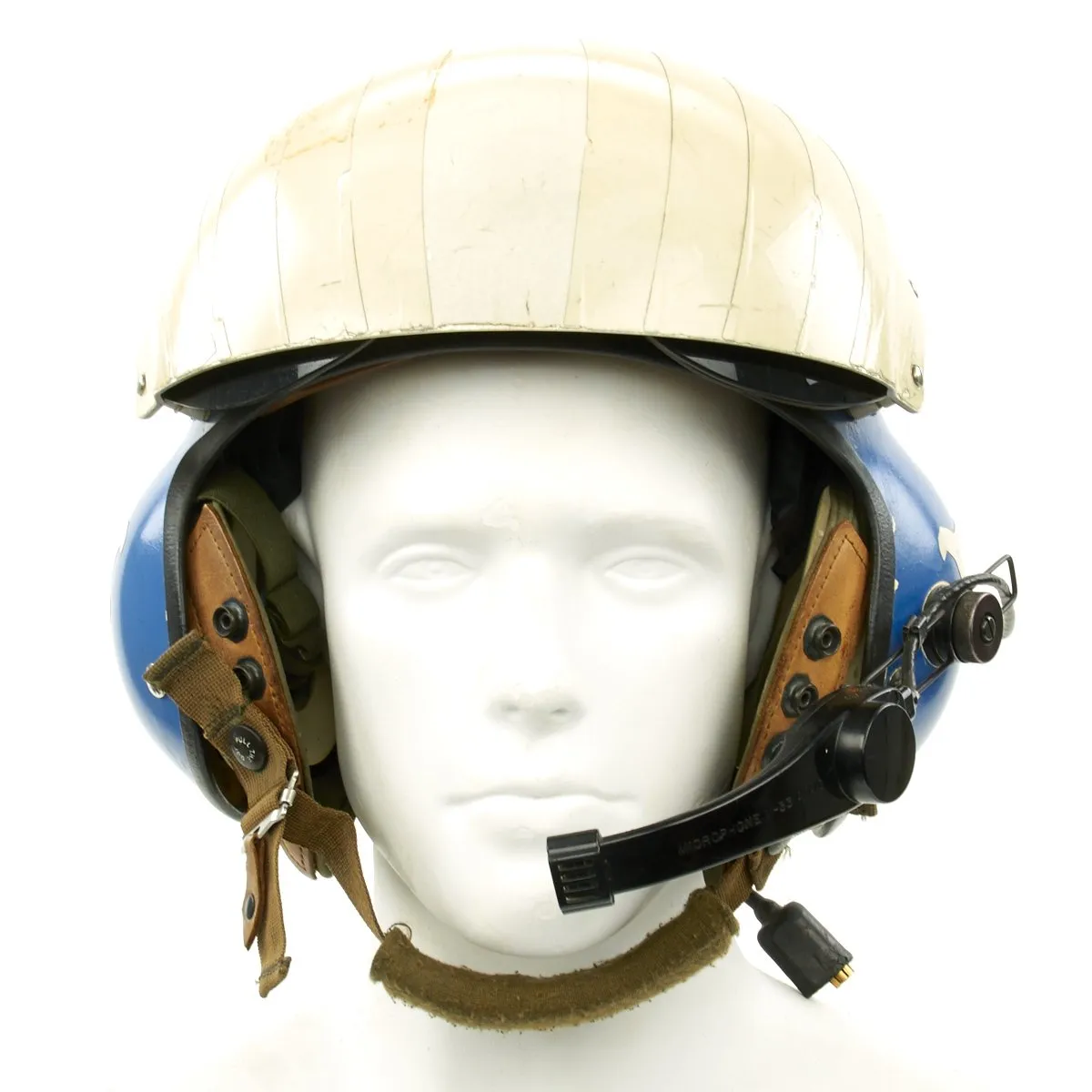 Original U.S. Vietnam War Gentex SPH-4 with Ramshorn Dual Visor Helicopter Helmet