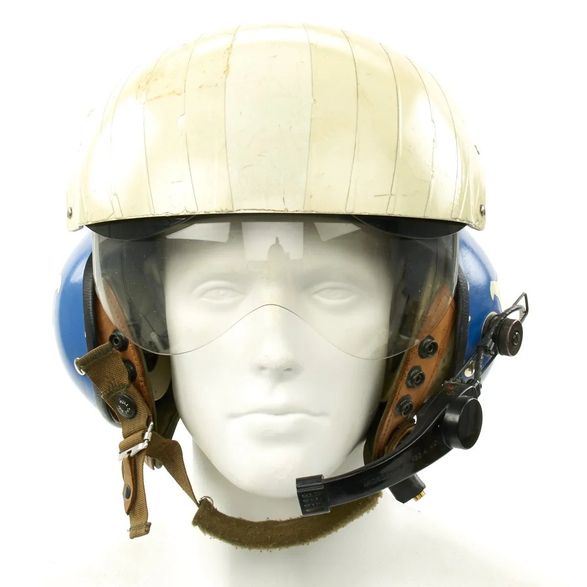 Original U.S. Vietnam War Gentex SPH-4 with Ramshorn Dual Visor Helicopter Helmet