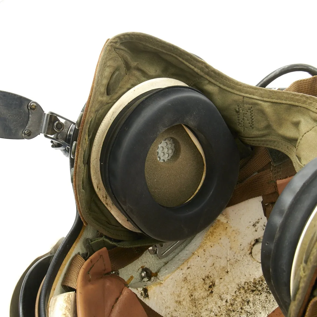 Original U.S. Vietnam War Gentex SPH-4 with Ramshorn Dual Visor Helicopter Helmet