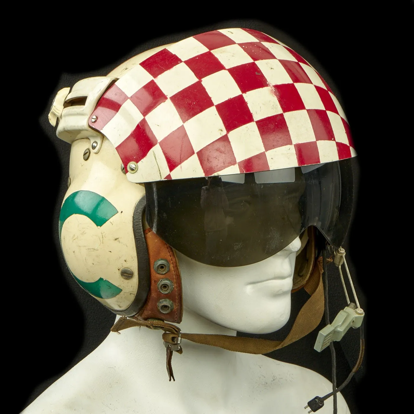 Original U.S. Vietnam War Helicopter Pilot Decorated Gentex SPH-4 Helmet with Double Visors