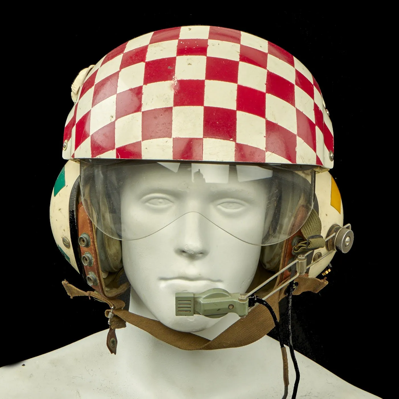 Original U.S. Vietnam War Helicopter Pilot Decorated Gentex SPH-4 Helmet with Double Visors