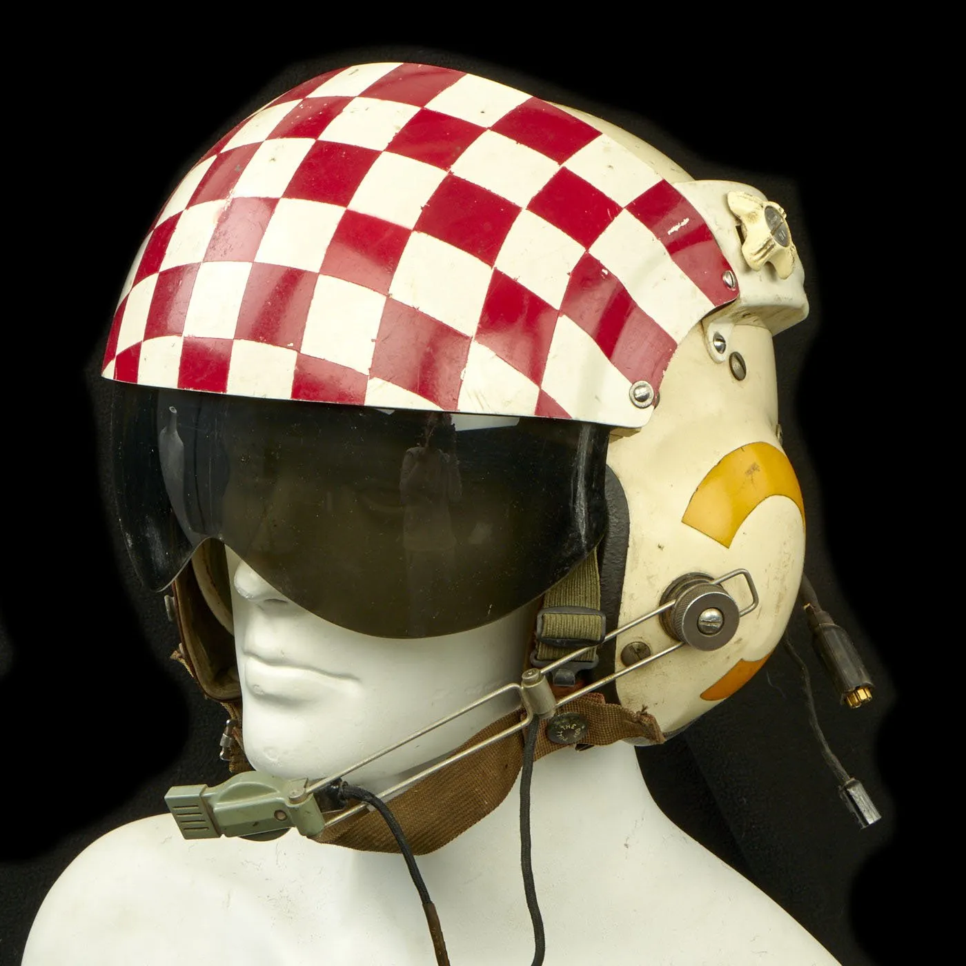 Original U.S. Vietnam War Helicopter Pilot Decorated Gentex SPH-4 Helmet with Double Visors