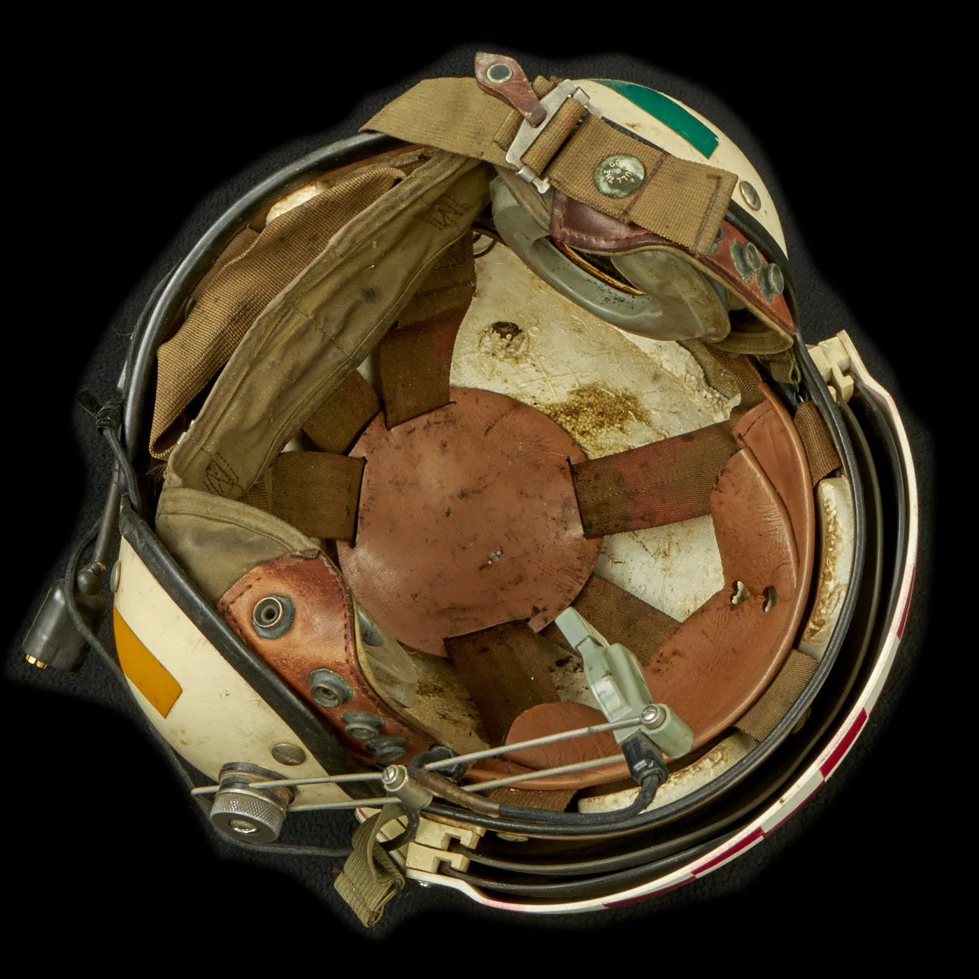 Original U.S. Vietnam War Helicopter Pilot Decorated Gentex SPH-4 Helmet with Double Visors