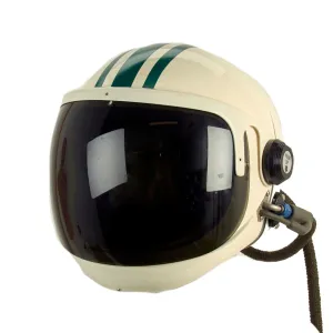 Original Vietnam War Era US Navy Rare HGU-20/P Clamshell Fighter Pilot Helmet by Robert Shaw Controls Co - Dated 1970