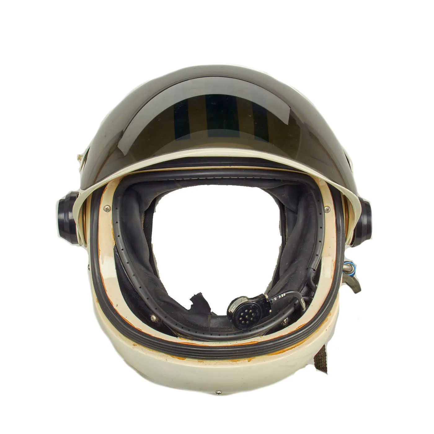 Original Vietnam War Era US Navy Rare HGU-20/P Clamshell Fighter Pilot Helmet by Robert Shaw Controls Co - Dated 1970
