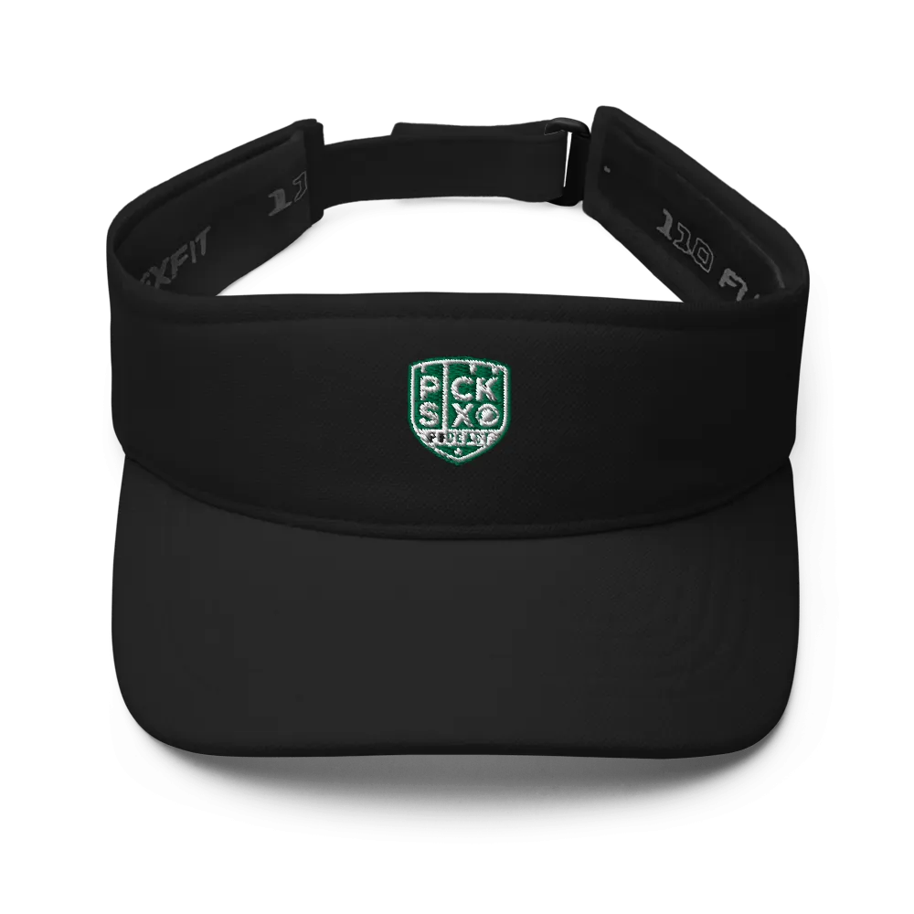 Pick Six Podcast Logo Visor