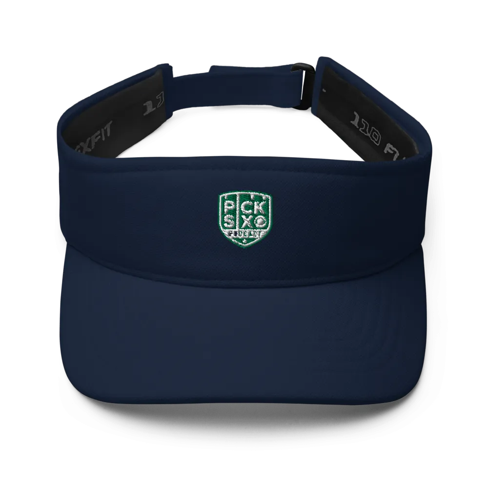 Pick Six Podcast Logo Visor