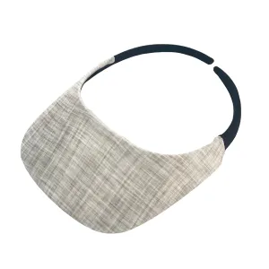 Square Brim - Cloud Grey Linen