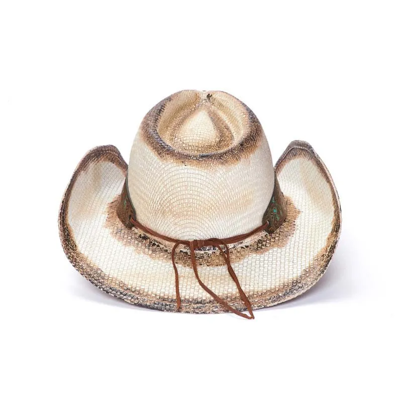 Stampede Hats - "Blaze" Tea Stained Cowboy Hat