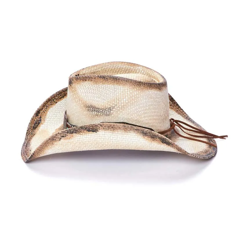 Stampede Hats - "Blaze" Tea Stained Cowboy Hat