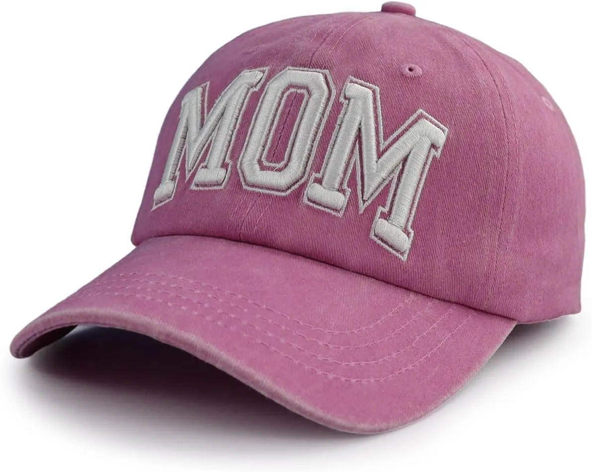 Tbstlumd 2 PCS Dad and Mom Hats for Men Women, Funny Adjustable Embroidered Cotton 2024 2025 Parents Baseball Cap