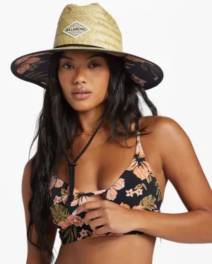 Tipton Straw Lifeguard Hat - Black Pebble 2